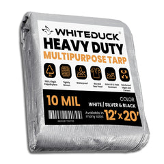 WhiteDuck Outdoors Heavy Duty Poly Tarp 10 mil, 6 oz.
