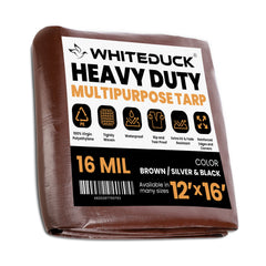 WhiteDuck Outdoors 12' x 16' Super Heavy Duty Poly Tarp