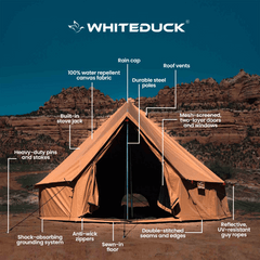 WhiteDuck Outdoors 13' Regatta Bell Tent