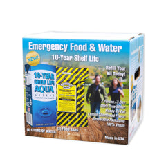 Echo-Sigma® Mayday 10 Year Vegan Food and Water Kit