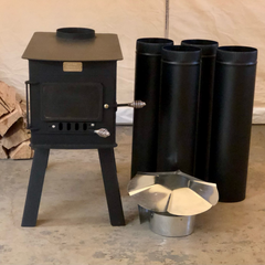 WhiteDuck Outdoors Woodsman XL Stove Kit
