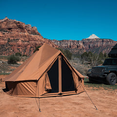 WhiteDuck Outdoors Used - 13' Regatta Bell Tent - Desert red