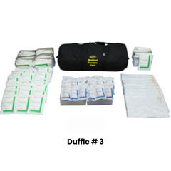 Echo-Sigma® 500 Person Multi-person Trauma Medical Unit (3 Duffle bags included)