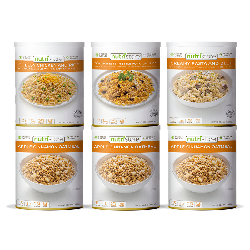 Nutristore Foods 72 Hour Pack (4-Person)