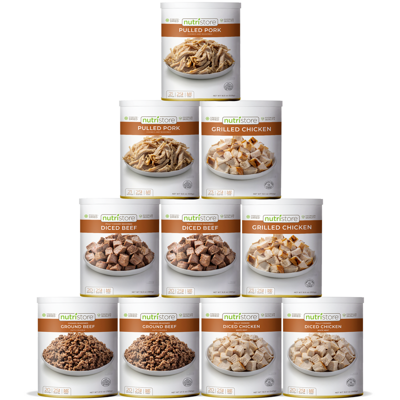 Nutristore Foods Ultimate Meat 10-Pack