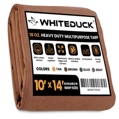 WhiteDuck Outdoors 18 oz. 100% Cotton Canvas Tarp
