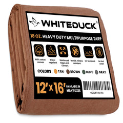 WhiteDuck Outdoors 18 oz. 100% Cotton Canvas Tarp