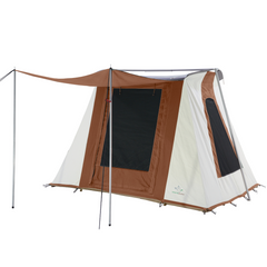 WhiteDuck Outdoors 7'x9' Prota Canvas Cabin Tent, Deluxe
