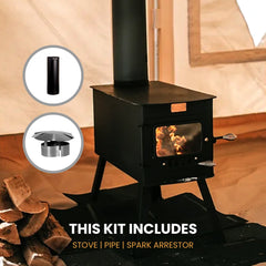 WhiteDuck Outdoors Woodsman XL Stove Kit