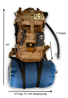 Echo-Sigma® Campout Survival Bag - The Ultimate Outdoor Weekend Bag
