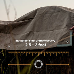 WhiteDuck Outdoors 18 oz. 100% Cotton Canvas Tarp