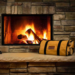 WhiteDuck Outdoors Rectangle Canvas Firewood Log Carriers
