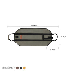 WhiteDuck Outdoors Diamond Shape Canvas Firewood Log Carriers
