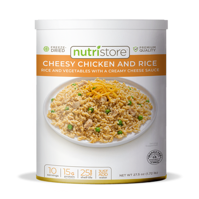 Cheesy Chicken and Rice - #10 Can