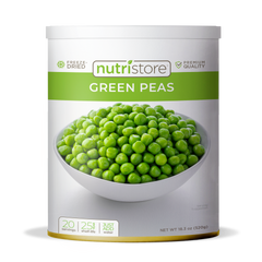 Nutristore Green Peas Freeze Dried - #10 Can