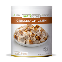 Nutristore Foods Grilled Chicken Freeze Dried - #10 Can