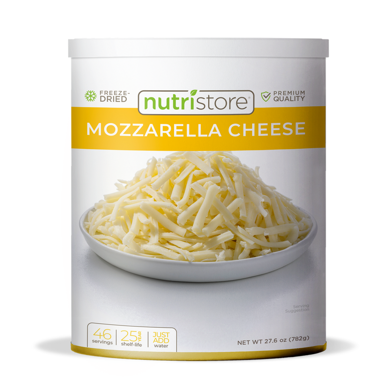 Mozzarella Cheese Freeze Dried - #10 Can