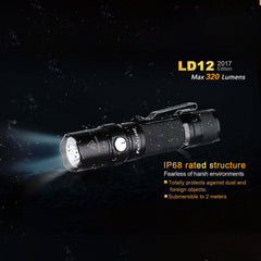 Echo-Sigma® Fenix LD12 320 Lumen Flashlight