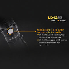 Echo-Sigma® Fenix LD12 320 Lumen Flashlight