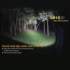 Echo-Sigma® Fenix LD12 320 Lumen Flashlight