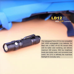 Echo-Sigma® Fenix LD12 320 Lumen Flashlight