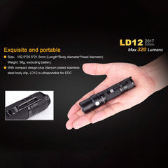 Echo-Sigma® Fenix LD12 320 Lumen Flashlight