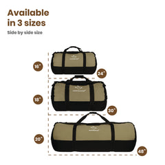 WhiteDuck Outdoors Filios Canvas Duffel Bag