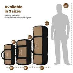 WhiteDuck Outdoors Filios Canvas Duffel Bag