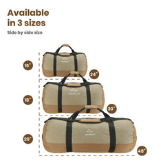 WhiteDuck Outdoors Filios Canvas Duffel Bag