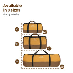 WhiteDuck Outdoors Filios Canvas Duffel Bag