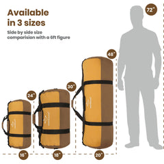 WhiteDuck Outdoors Filios Canvas Duffel Bag
