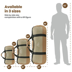 WhiteDuck Outdoors Filios Canvas Duffel Bag