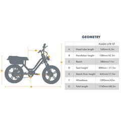 Eunorau E-Bike Flash Lite St