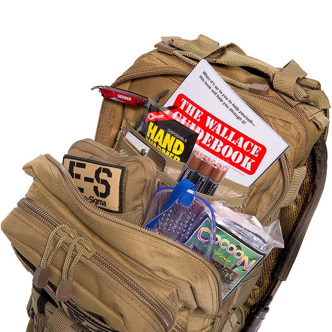 Echo-Sigma® Get Home Bag- Family Edition Go Bag for 2+ People