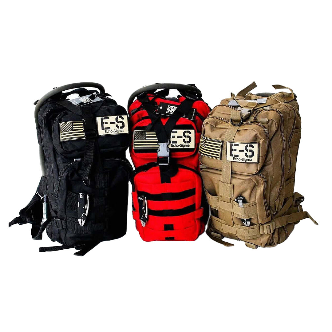 Echo-Sigma® Get Home Bag- Family Edition Go Bag for 2+ People
