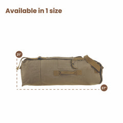 WhiteDuck Outdoors Hoplite Canvas G.I. Top Load Bag