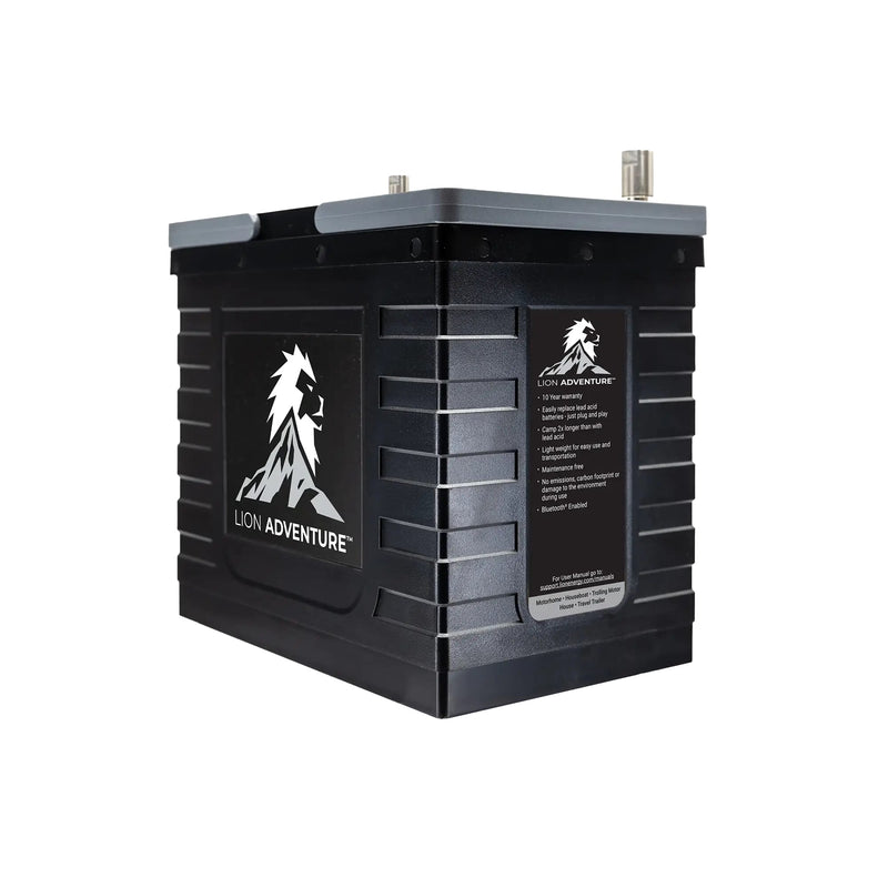 Lion Energy™ Adventure BT Battery (12V, 100Ah, LiFePO4)