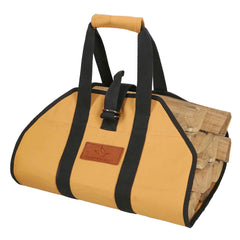 WhiteDuck Outdoors Diamond Shape Canvas Firewood Log Carriers