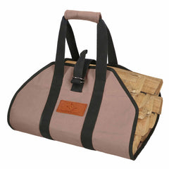 WhiteDuck Outdoors Diamond Shape Canvas Firewood Log Carriers