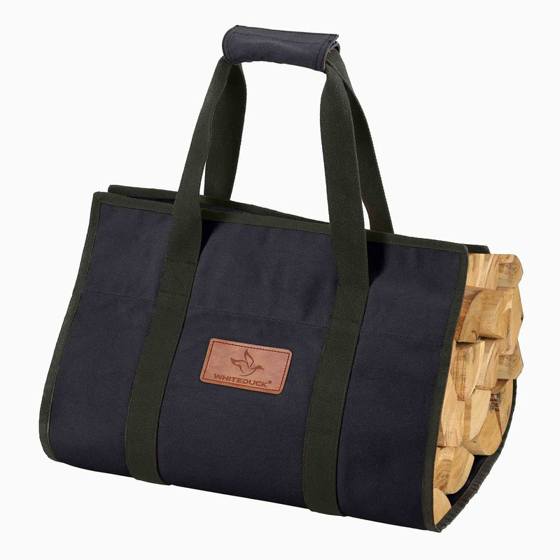 WhiteDuck Outdoors Rectangle Canvas Firewood Log Carriers