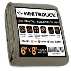 WhiteDuck Outdoors 18 oz. 100% Cotton Canvas Tarp