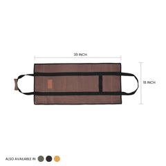WhiteDuck Outdoors Rectangle Canvas Firewood Log Carriers