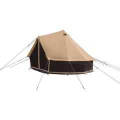 regatta 360 tent in a side view with mesh closed