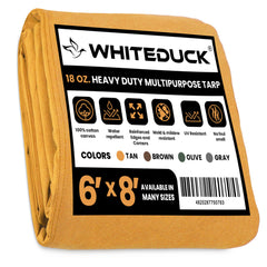 WhiteDuck Outdoors 18 oz. 100% Cotton Canvas Tarp