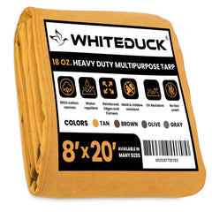 WhiteDuck Outdoors 18 oz. 100% Cotton Canvas Tarp
