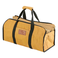 WhiteDuck Outdoors Tote Shape Canvas Firewood Log Carriers