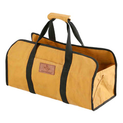 WhiteDuck Outdoors Tote Shape Canvas Firewood Log Carriers