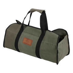 WhiteDuck Outdoors Tote Shape Canvas Firewood Log Carriers