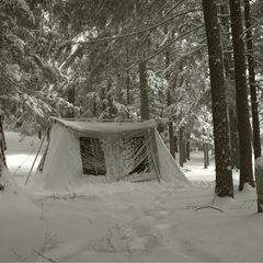 10’x14’ Prota Canvas Tent, Deluxe