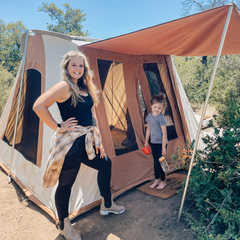 10'x10' Prota Canvas Tent, Deluxe